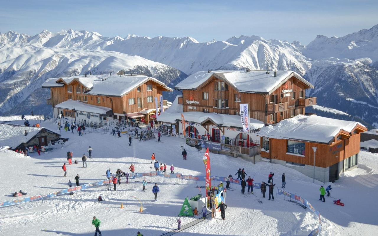 Hotel Eggishorn Fiesch Bagian luar foto