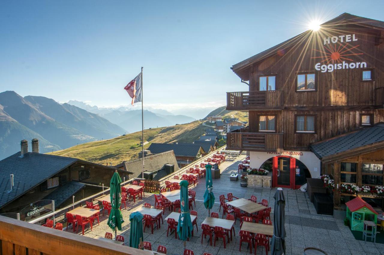 Hotel Eggishorn Fiesch Bagian luar foto