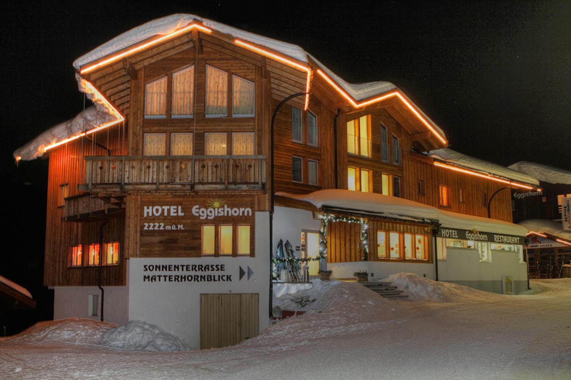 Hotel Eggishorn Fiesch Bagian luar foto